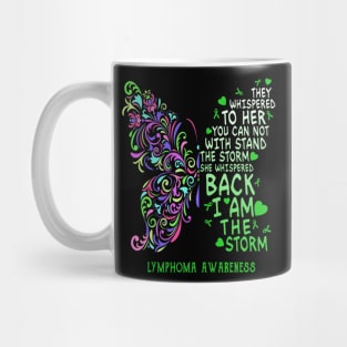 lymphoma butterfly i am the storm Mug